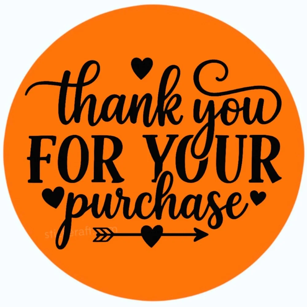 Thank You for Your Purchase Stickers – 2" for Poshmark & Small Business – 100 PC - Picture 11 of 16